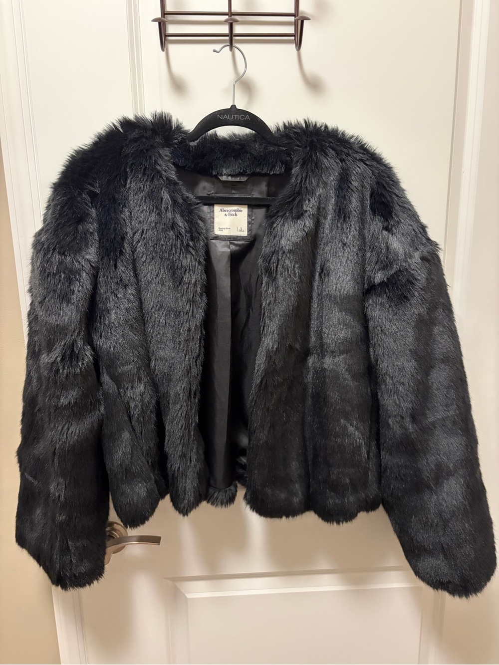 Abercrombie&fitch faux fur jacket